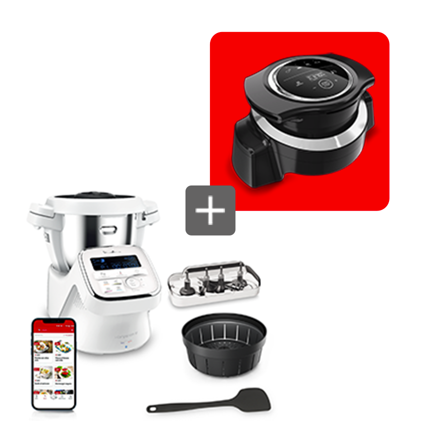 Pack Web - Le robot ultime, I Companion + Couvercle Air fryer