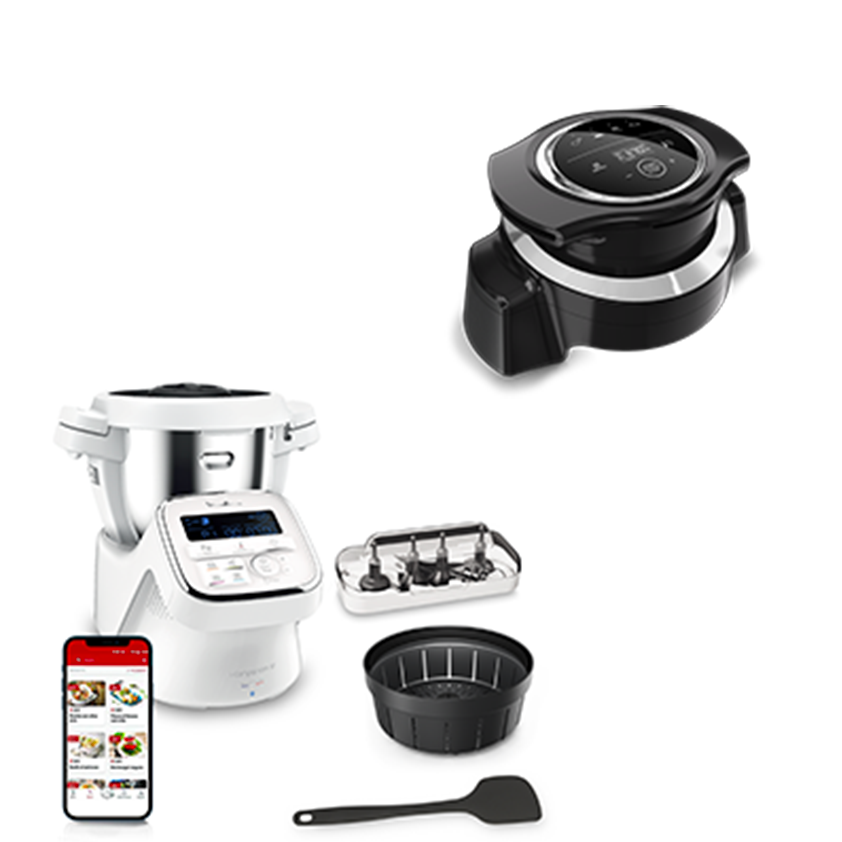 Pack Web - Le robot ultime, I Companion + Couvercle Air fryer